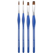 EBERHARD FABER Synthetikhaarpinsel-Set WINNER 4-teilig