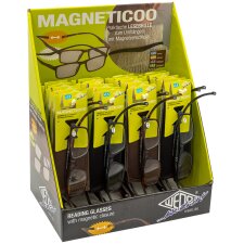 WEDO Lesebrille MAGNETICOO mit Magnetverschluss Display
