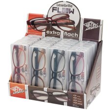 WEDO Lesebrille FLOOW extra flach 24er Display