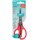 WEDO Bastelschere Gripy left spitz 145 mm rot für Linkshänder