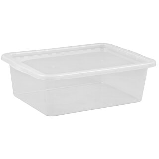 plast team Aufbewahrungsbox BASIC BOX Bettbox 30,0 Liter