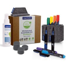 magnetoplan Whiteboard Essentials Kit grün