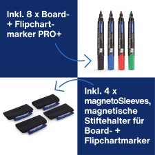 magnetoplan Whiteboard Essentials Kit grün