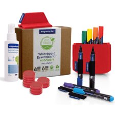 magnetoplan Whiteboard Essentials Kit grün