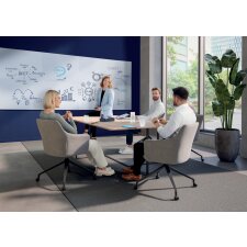 FRANKEN Weißwandtafel Infinity (B)1.200 x (H)900 mm