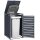 phoenix Mülltonnenbox GB1168ASK Silberoptik 1-türig
