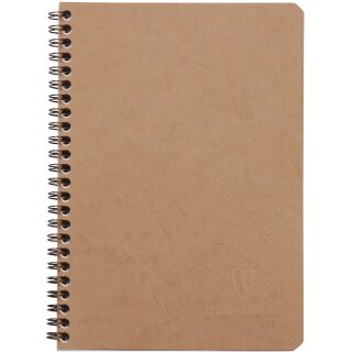Clairefontaine Spiralbuch NOMADDICT DIN A5 tabak kariert 50 Blatt