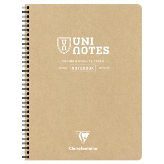 Clairefontaine Collegeblock UNI NOTES DIN A4 kariert