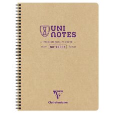 Clairefontaine Collegeblock UNI NOTES DIN A4 kariert