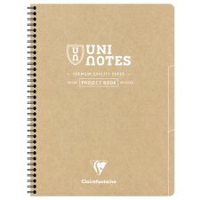 Clairefontaine Spiralbuch UNI NOTES DIN A4+ kariert