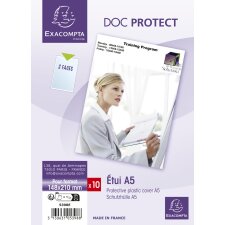 EXACOMPTA Schutzhülle Doc Protect DIN A5 PVC