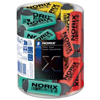 STAEDTLER Kunststoff-Radierer NORIX 30er Display