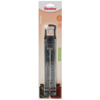 metaltex Einkoch- und Zuckerthermometer "Jammy"