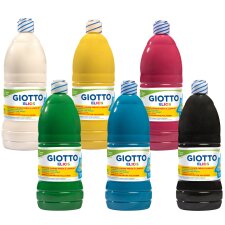 GIOTTO Gouachefarbe ELIOS 1.000 ml farbig sortiert