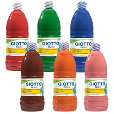 GIOTTO Gouachefarbe ELIOS 1.000 ml farbig sortiert