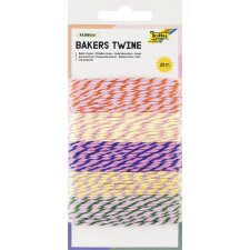 folia Dekoschnur/Bäckerkordel "Bakers Twine CLASSIC" 20 m
