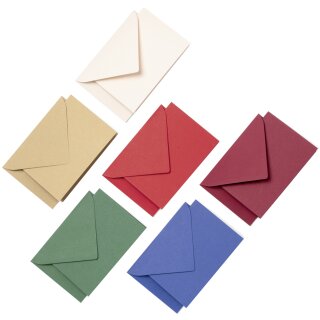 folia Klappkarten CLASSIC 105 x 148 mm farbig sortiert