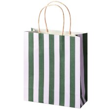 folia Papier-Tragetaschen "STRIPES GLOW UP"...