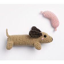 folia Mini-Häkelset "SAUSAGE DOG"
