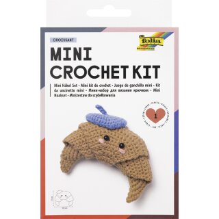 folia Mini-Häkelset "CROISSANT"