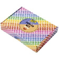 folia Kunstoffperlen-Mix BASIC Jumbobox 500 g