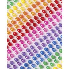 folia Kunstoffperlen-Mix BASIC Jumbobox 500 g