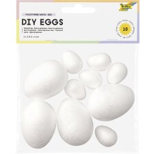 folia Styropor-Eier Mix Größen sortiert...