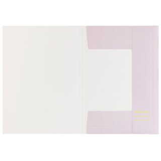folia Zeichnungsmappe "NEON STRIPES" Karton DIN A3 orange
