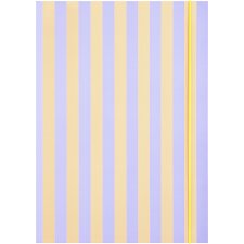 folia Zeichnungsmappe "NEON STRIPES" Karton DIN A3 pink
