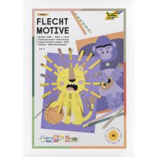 folia Flechtmotive Safari DIN A4 48 Teile