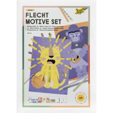 folia Flechtmotive-Set Waldtiere 225 Teile