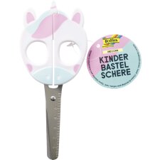 folia Motiv-Bastelschere "Einhorn" rund...