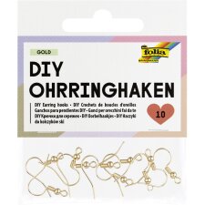 folia DIY Ohrringhaken 20 x 18 mm silber