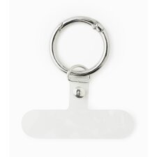 folia Handykette-Klebepads DIY Phone Lanyard Pads silber