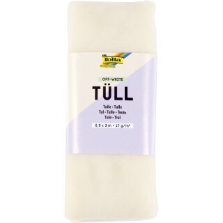 folia Tüll-Stoff 500 mm x 3 m weiß