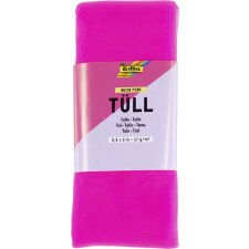folia Tüll-Stoff 500 mm x 3 m neon-pink