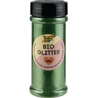 folia BIO Glitter 100 g grün