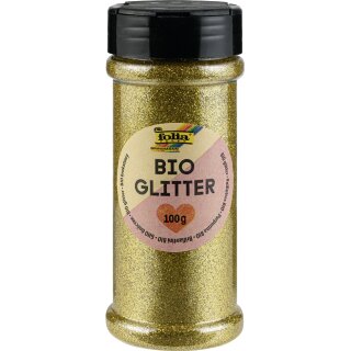 folia BIO Glitter 100 g gold