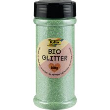 folia BIO Glitter 100 g irsisierend mint