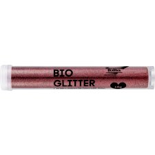 folia BIO Glitter Röhrchen 10 g rot