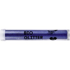 folia BIO Glitter Röhrchen 10 g blau