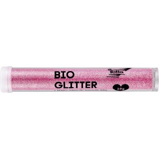 folia BIO Glitter Röhrchen 10 g irisierend pink