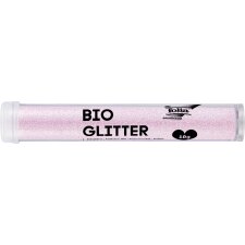 folia BIO Glitter Röhrchen 10 g irisierend rosa