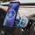 LogiLink Smartphone-KFZ-Magnethalter mit Ladefunktion rund