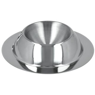 metaltex Eierbecher aus Edelstahl rund