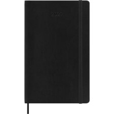 MOLESKINE Buchkalender 2027 Wochen XL Softcover schwarz