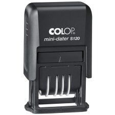 COLOP Datumstempel Mini-Dater S 120 D02 schwarz DE
