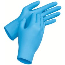uvex Einweg-Handschuh u-fit blau Größe: M 100...