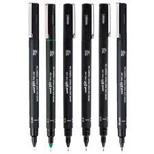 uni-ball Fineliner PIN "KYOTO" 6er Kreativset