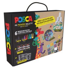 POSCA Pigmentmarker "My First Case" 6er Set...